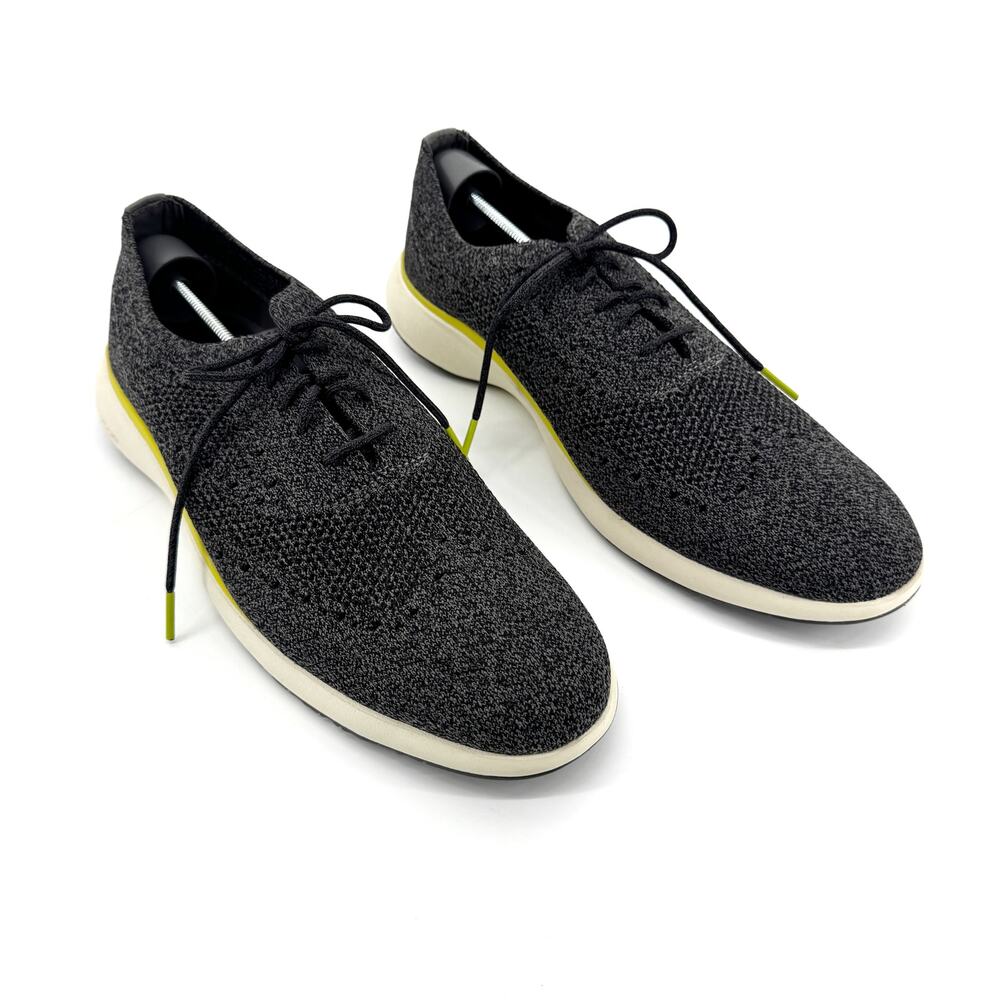 Cole Haan Mens Grand Troy Knit Oxford Shoes NEW Size 12M Wingtip Sneakers Casual